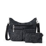 Baggallini Modern Everywhere Bag - Midnight Blossom Print