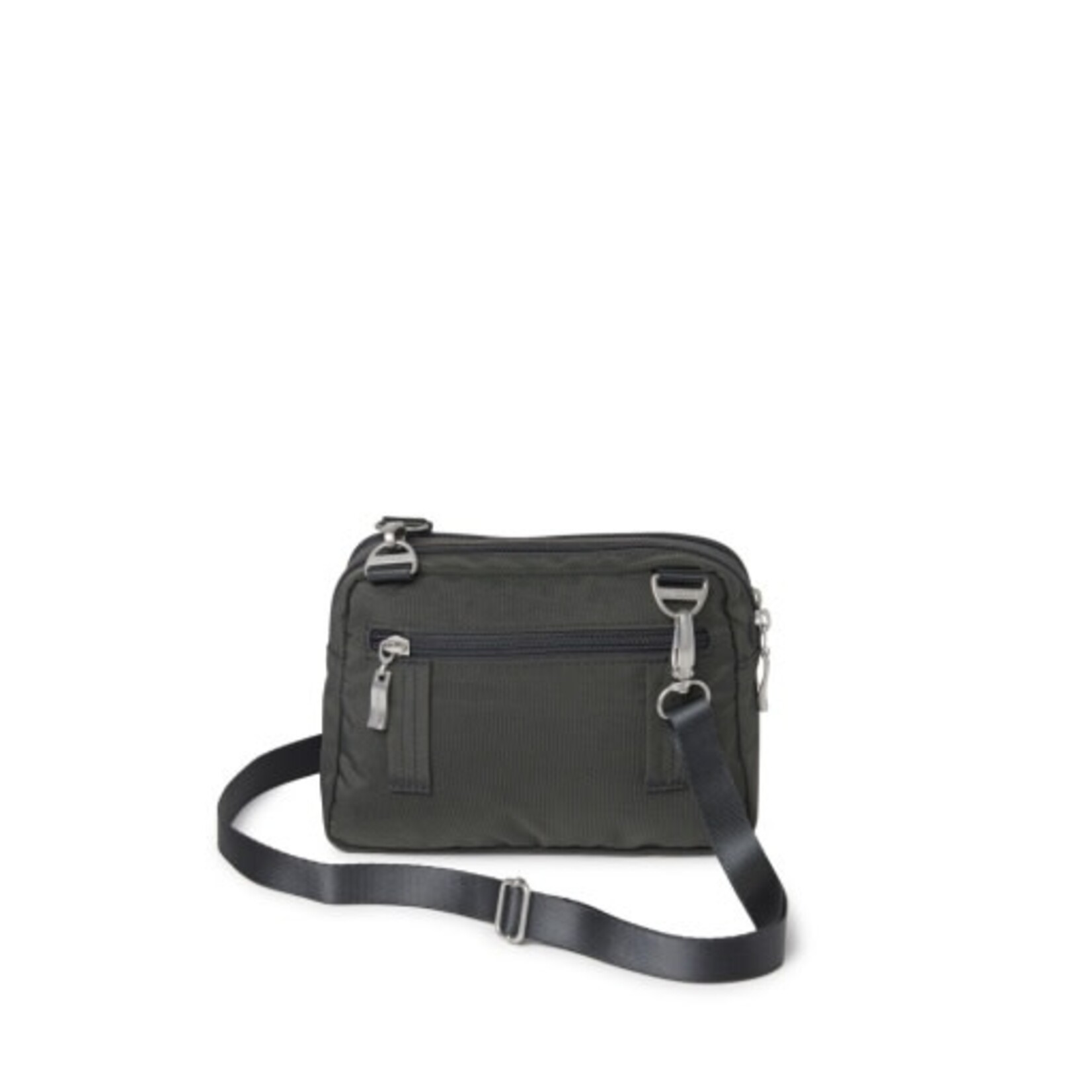 Baggallini Triple Zip Bagg - Charcoal
