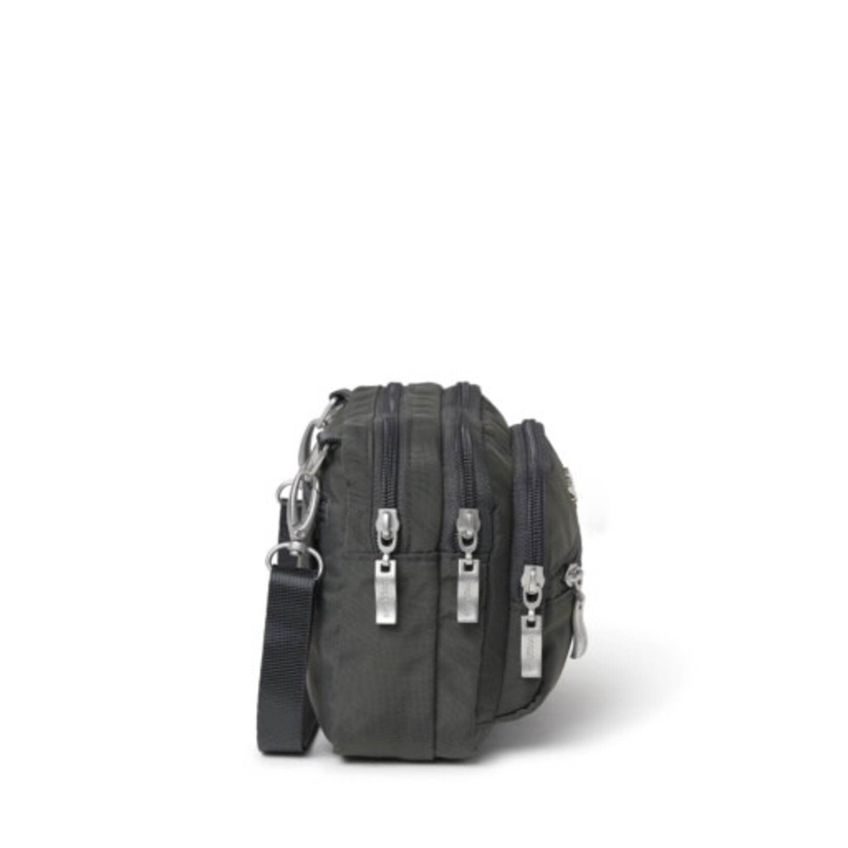 Baggallini Triple Zip Bagg - Charcoal
