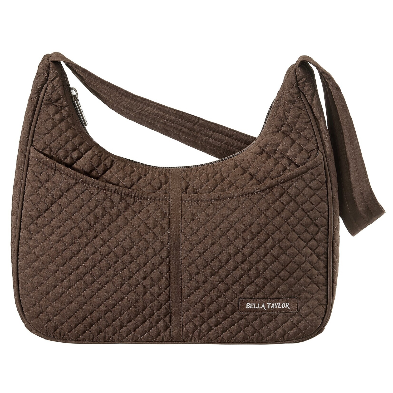 Bella Taylor Blakely Shoulder Bag - Chocolate Microfiber