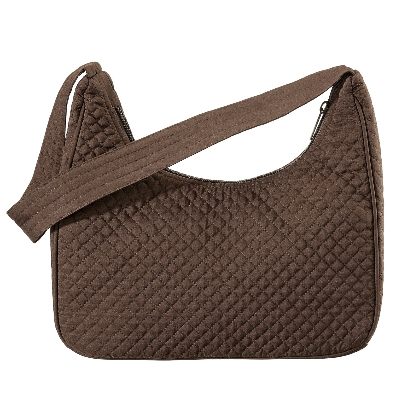 Bella Taylor Blakely Shoulder Bag - Chocolate Microfiber