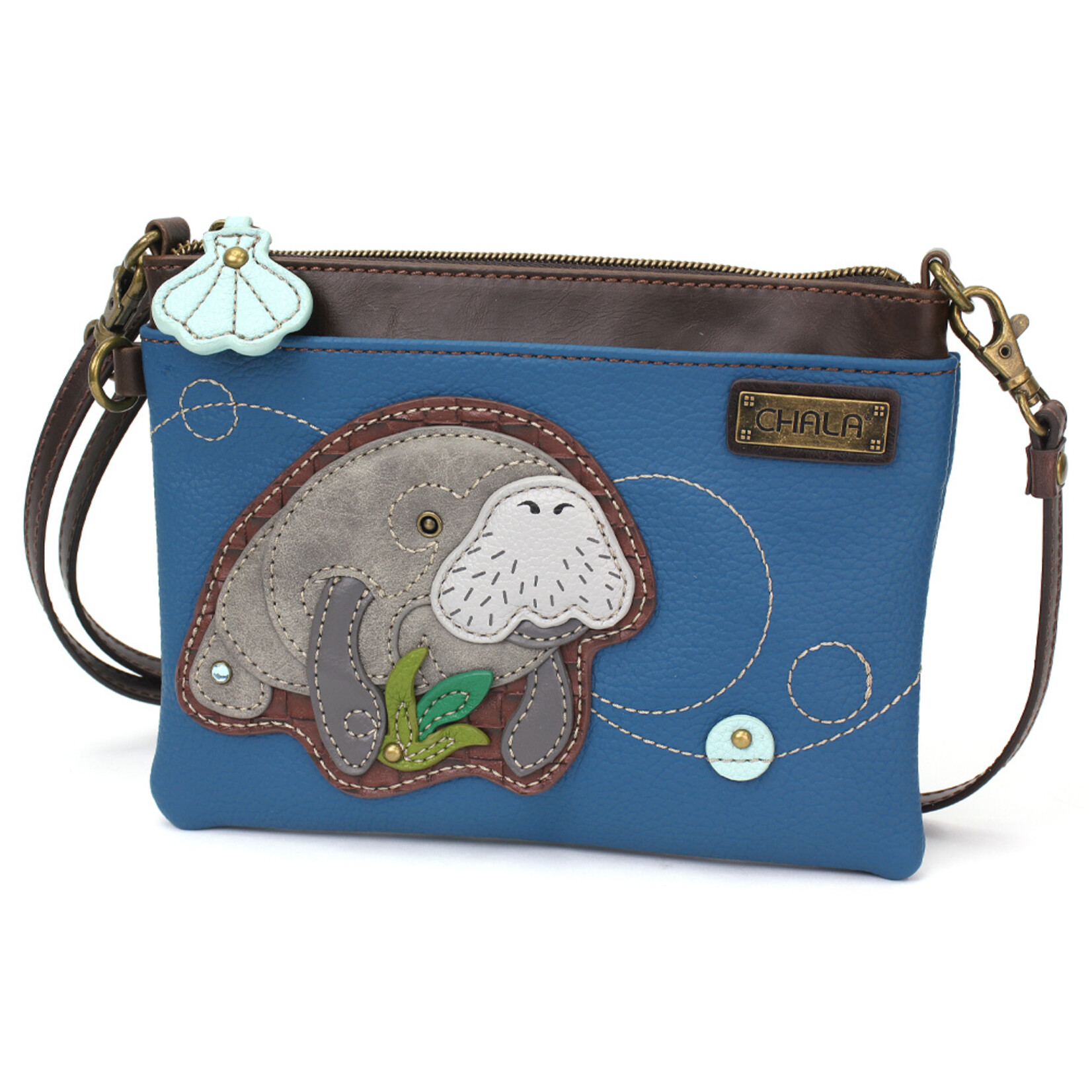 Chala Mini Crossbody - Manatee II