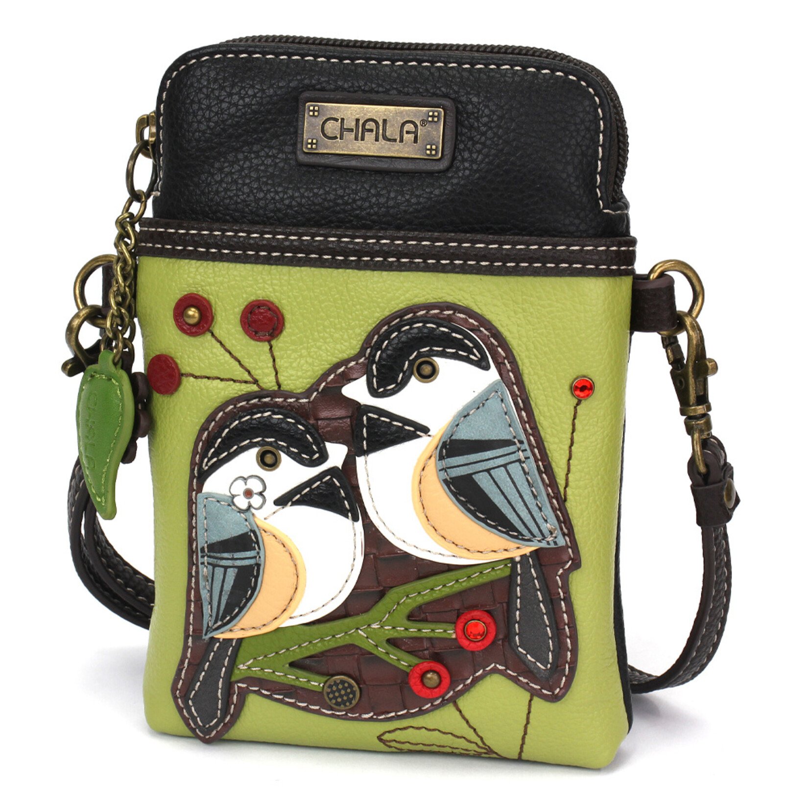 Chala Cell Phone Crossbody - Chickadee