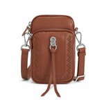 Brighton H1609U Interlok Mini Utility Bag - Bourbon