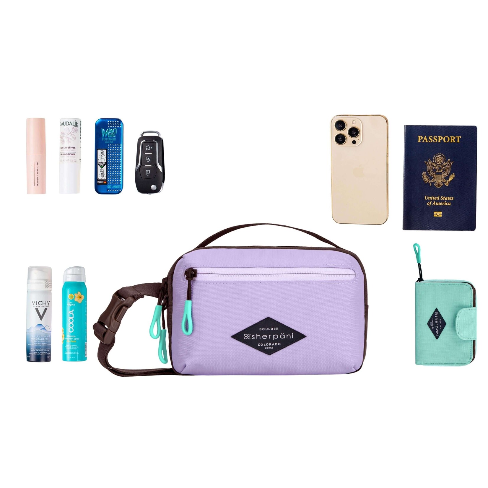 Sherpani Hyk Hip Pack - Lavender SS23