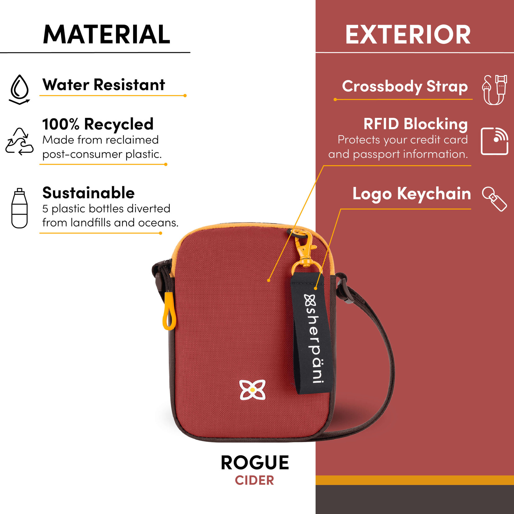 Sherpani Rogue - Cider FW23