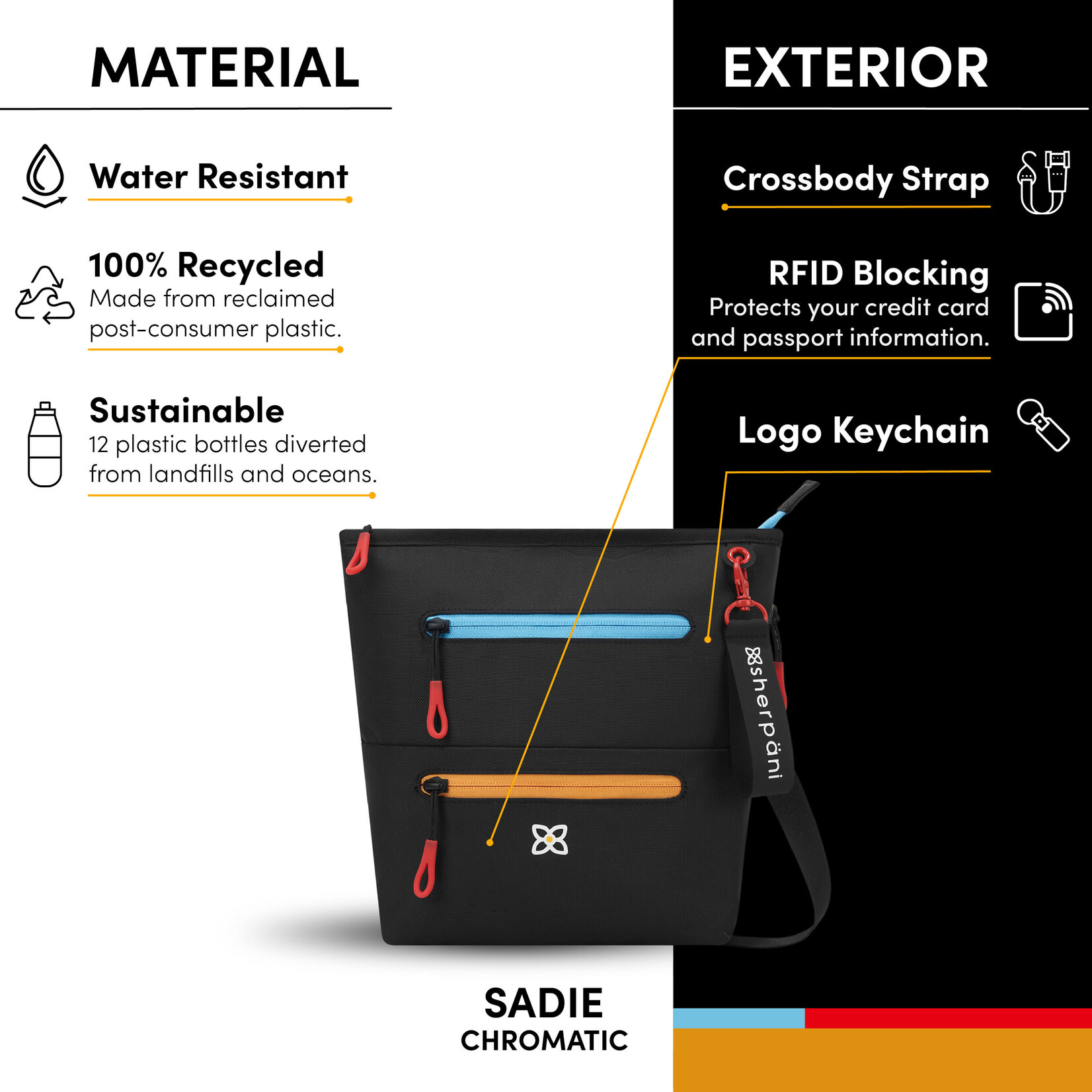 Sadie Crossbody - Chromatic