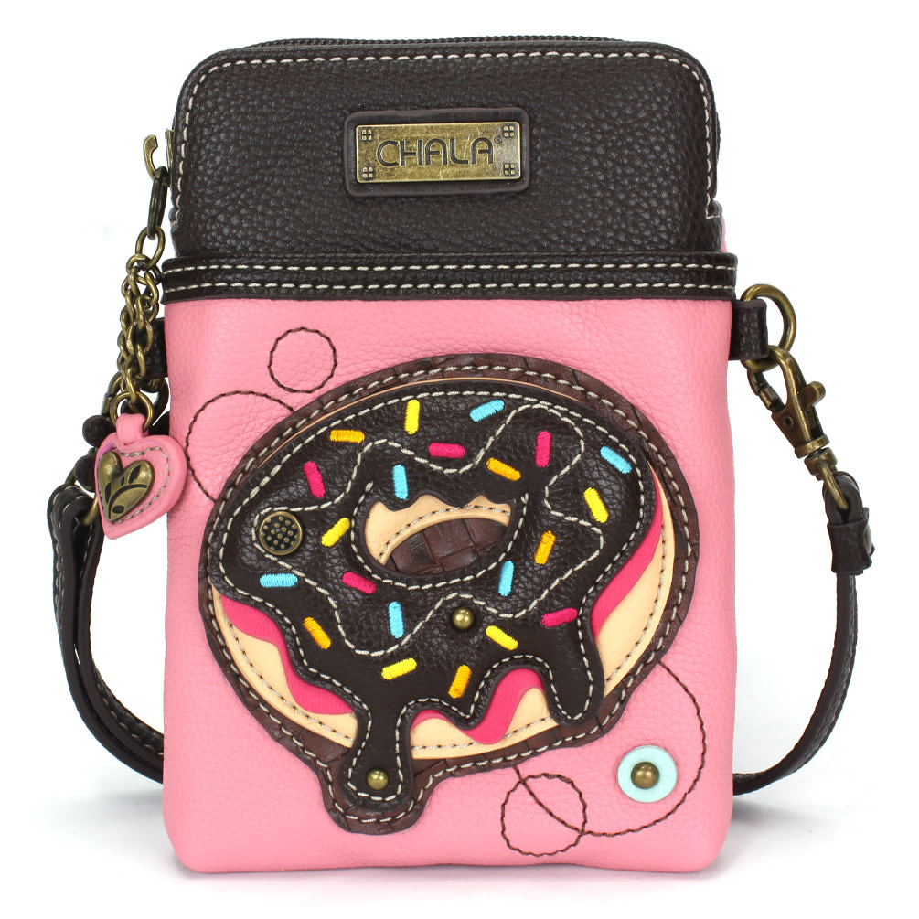 Cell Phone Crossbody - Donut - The Handbag Store