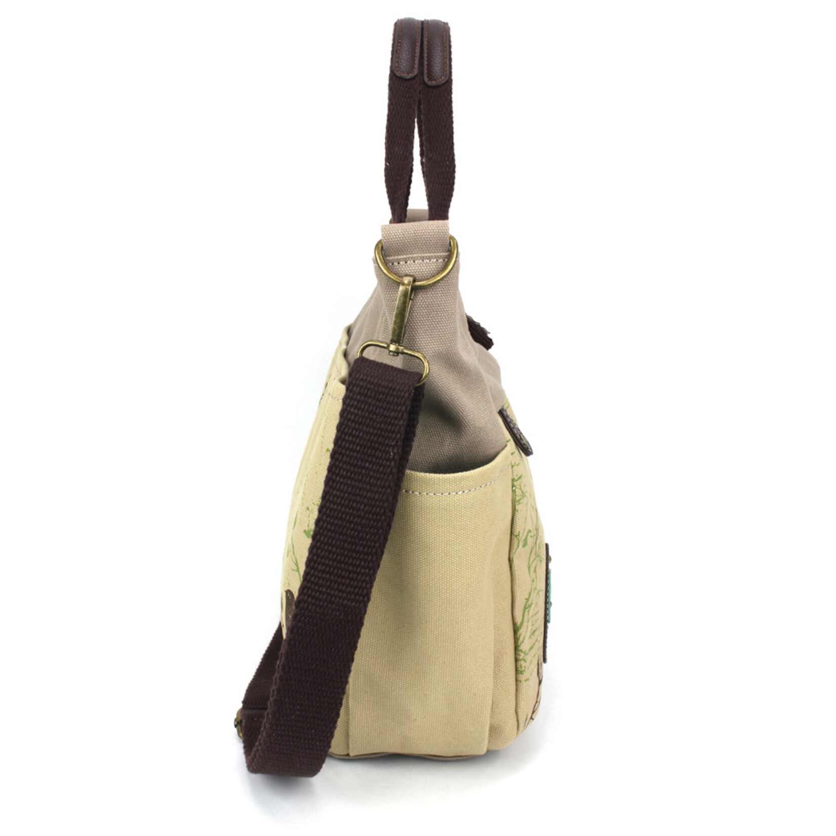 Chala Canvas Print Pocket Tote - Bird