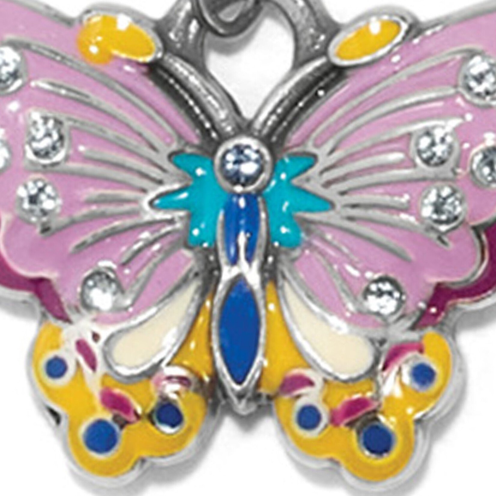Brighton JA9961 Kyoto In Bloom Butterfly French Wire Earrings