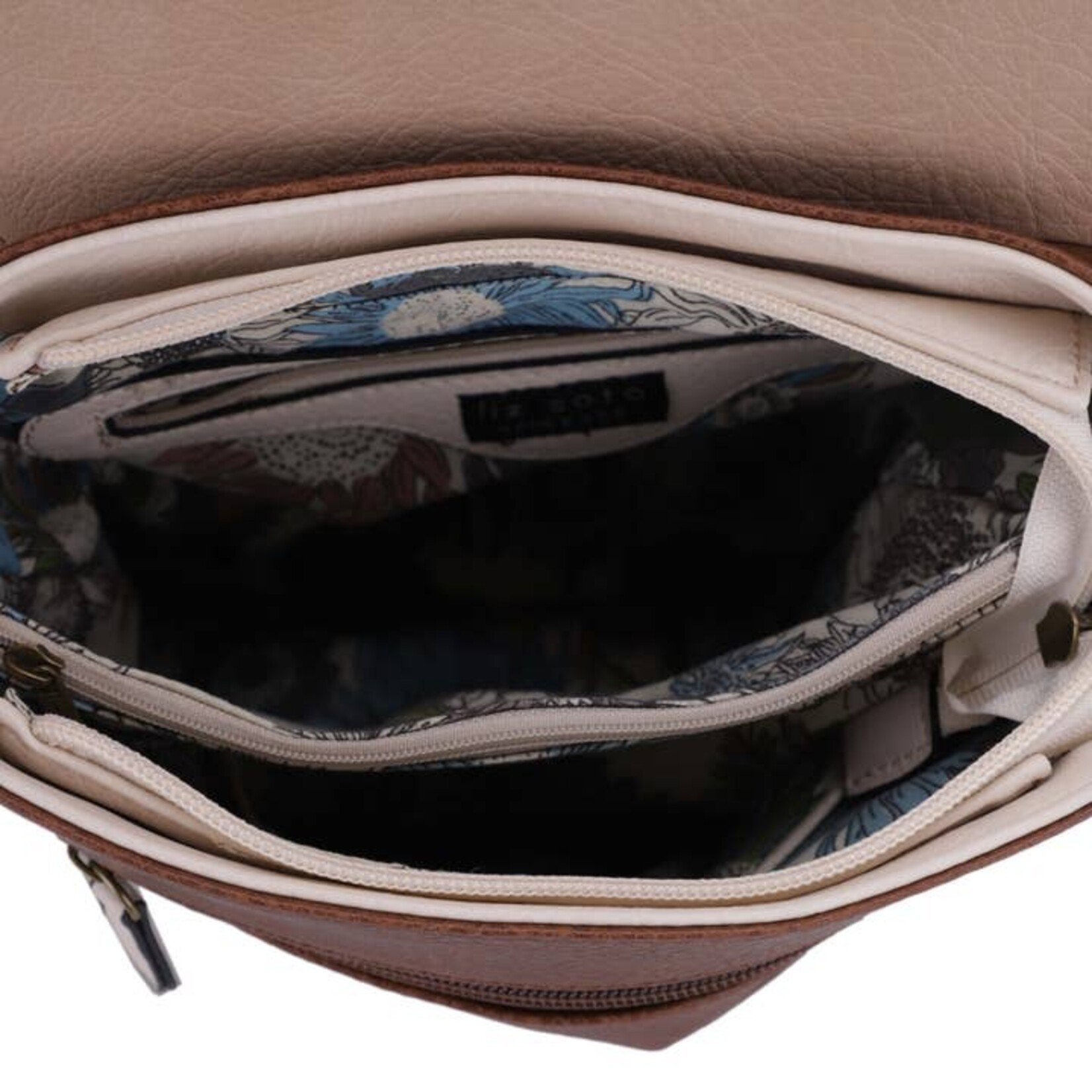 Liz Soto 3261 Black - Amy Crossbody