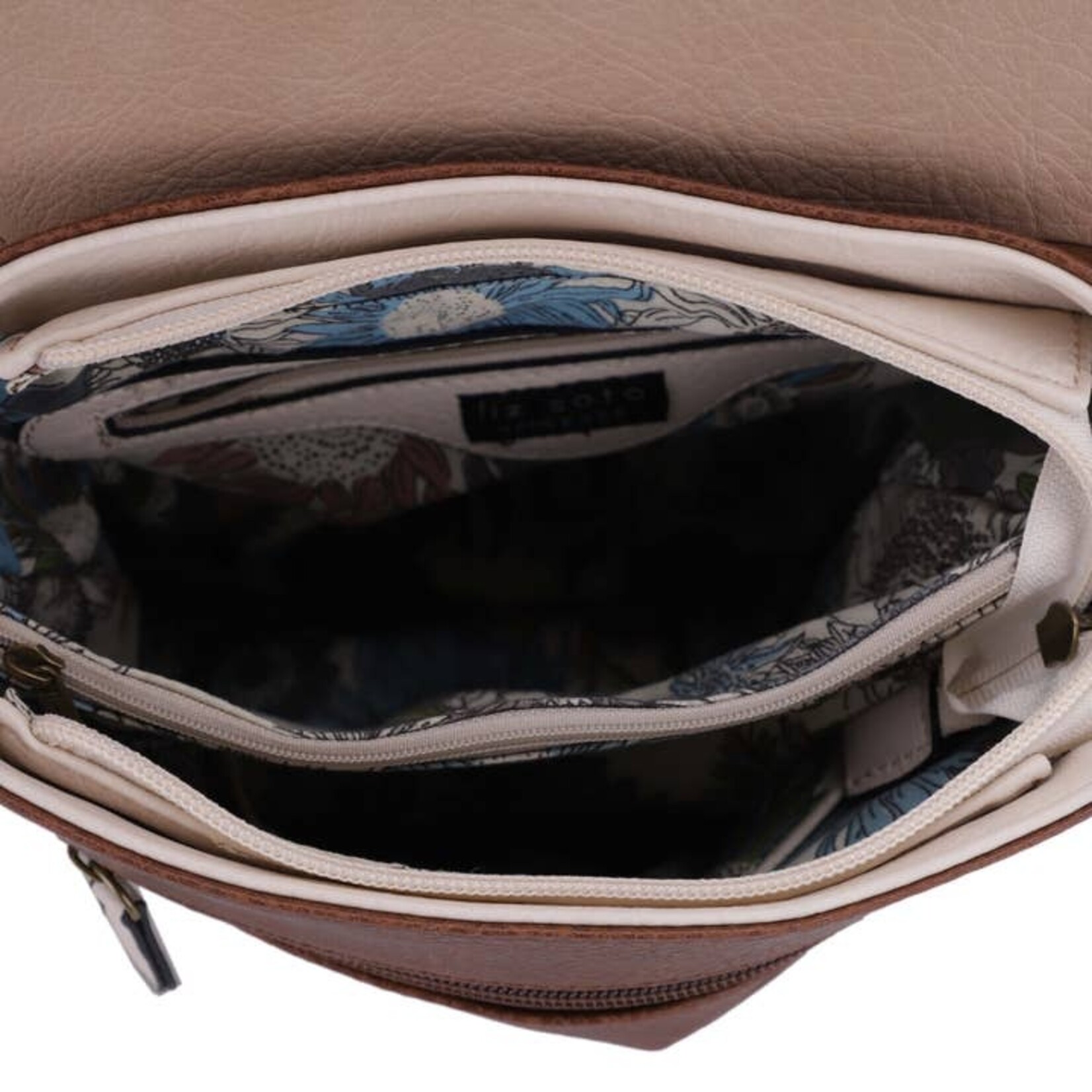 Liz Soto 3261 Olive - Amy Crossbody