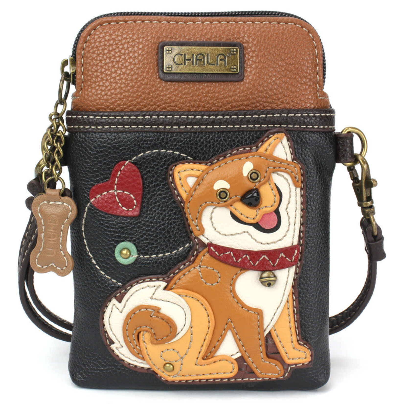 Chala Cell Phone Crossbody - Shiba Inu