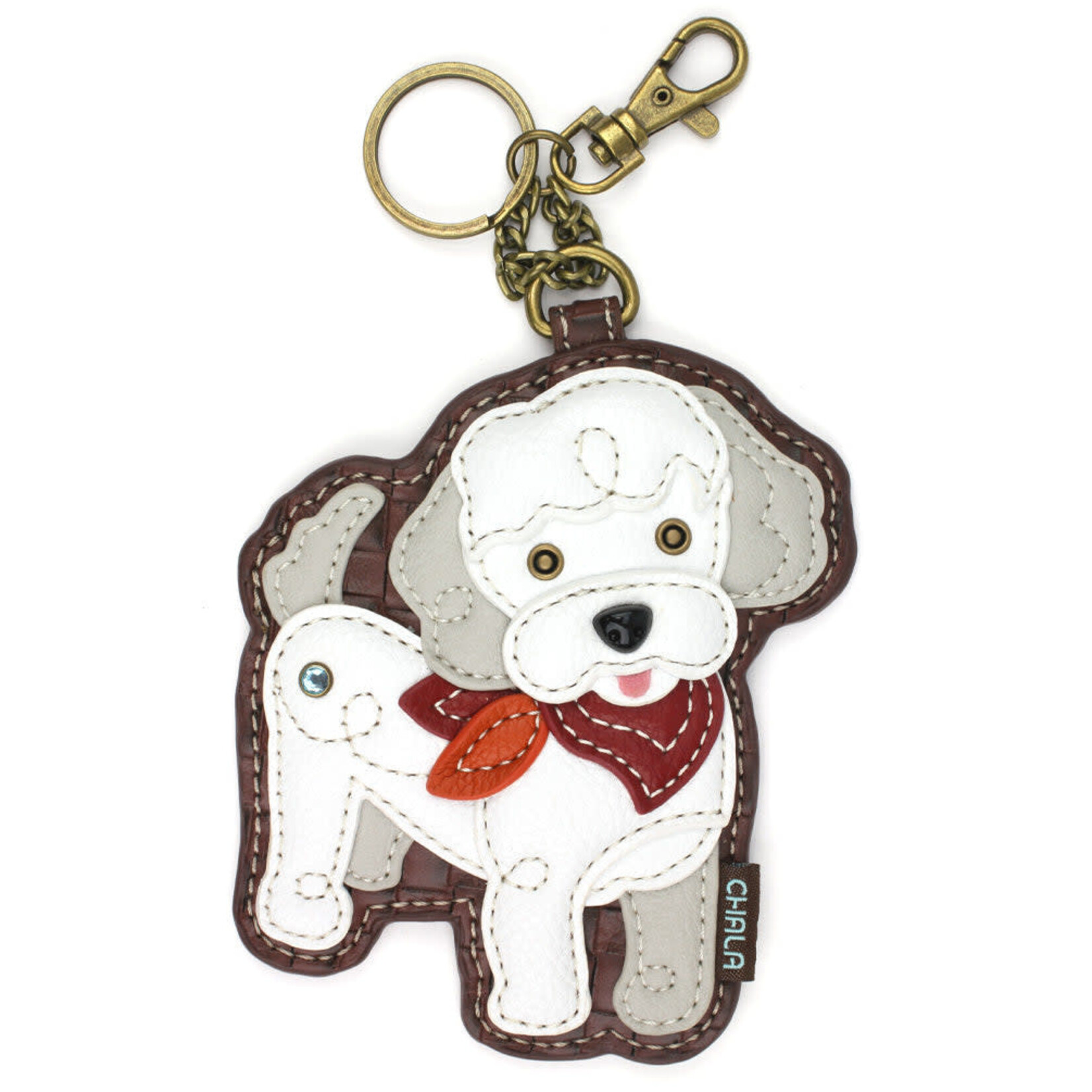 Chala Key Fob - Poodle A