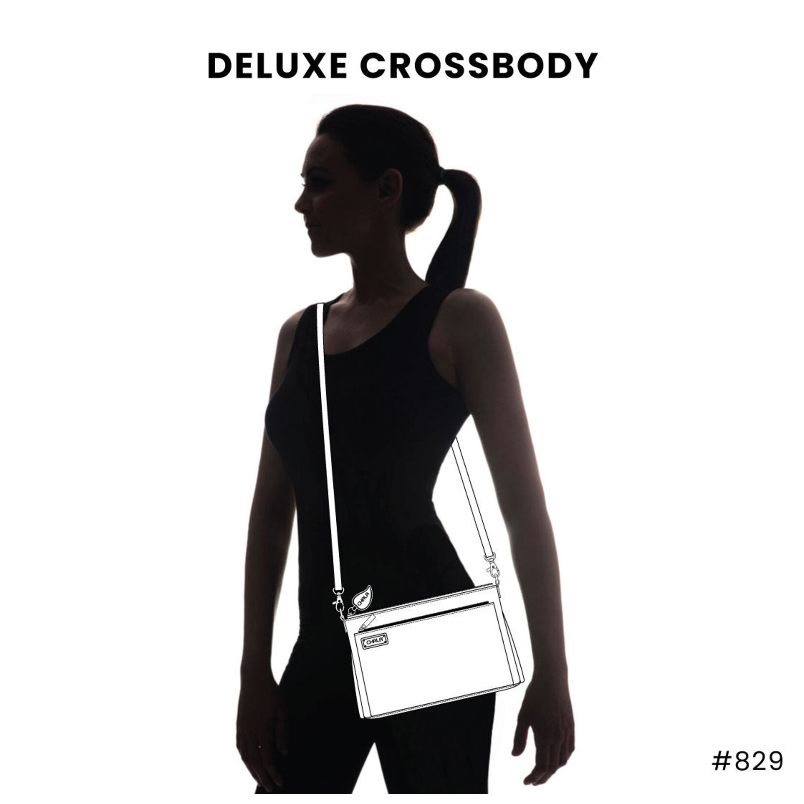 Chala Deluxe Crossbody - Cardinal