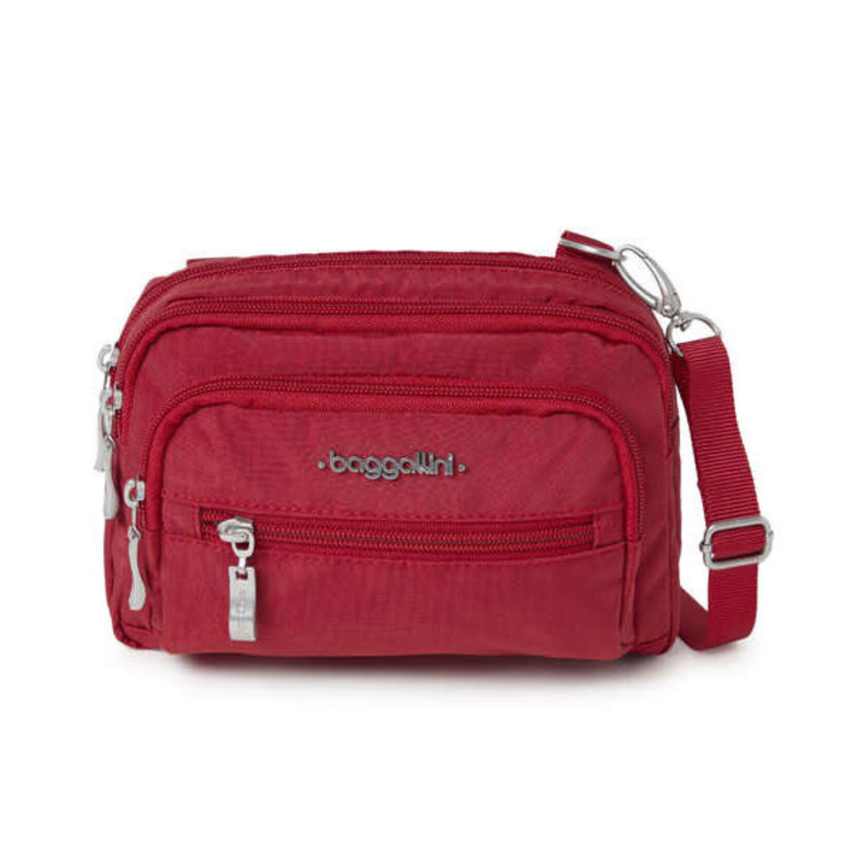 Baggallini Triple Zip Bagg - Apple
