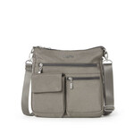 Baggallini Modern Everywhere Slim Crossbody - Sterling Shimmer
