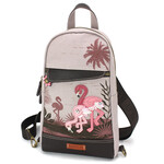 Chala Canvas Sling Bag - Flamingo Group