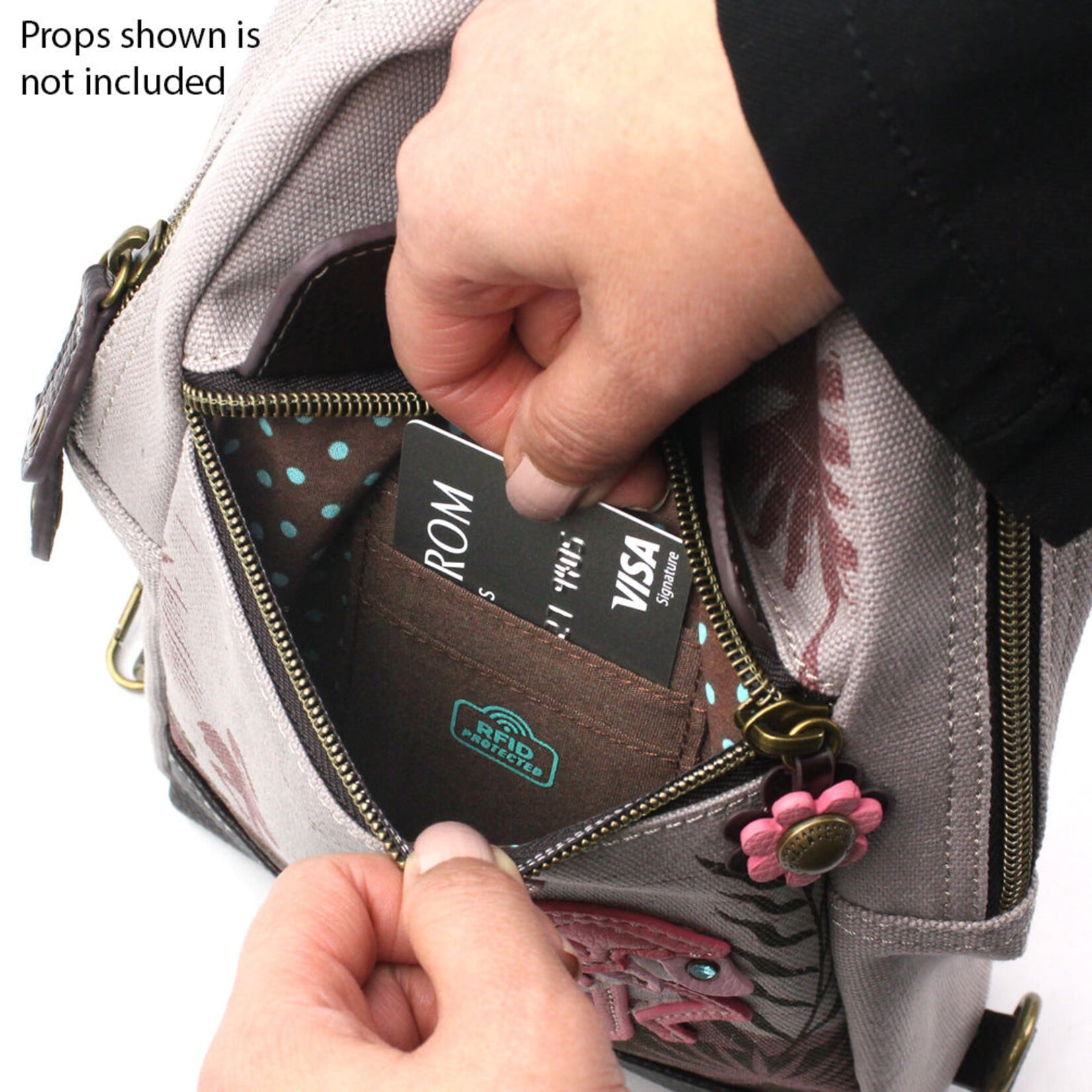 Chala Canvas Sling Bag - Flamingo Group