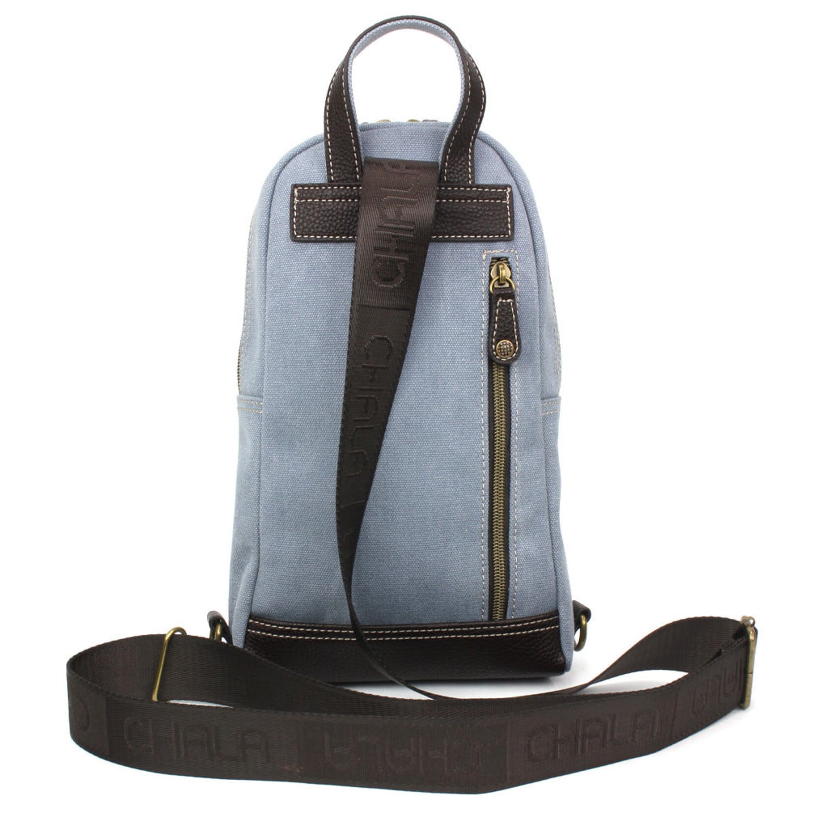 Chala Canvas Sling Bag - Turtles