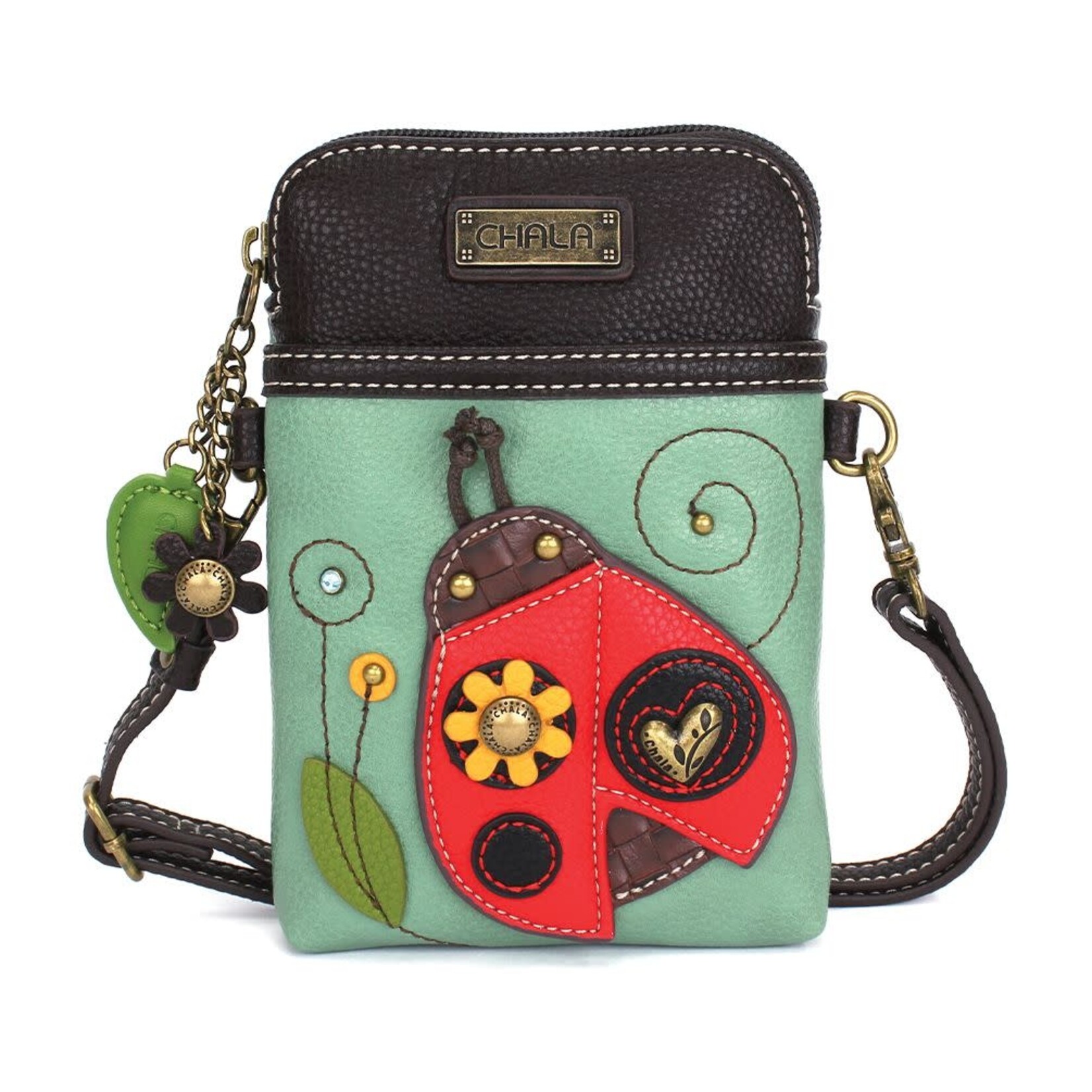 Chala Cell Phone Crossbody - Ladybug