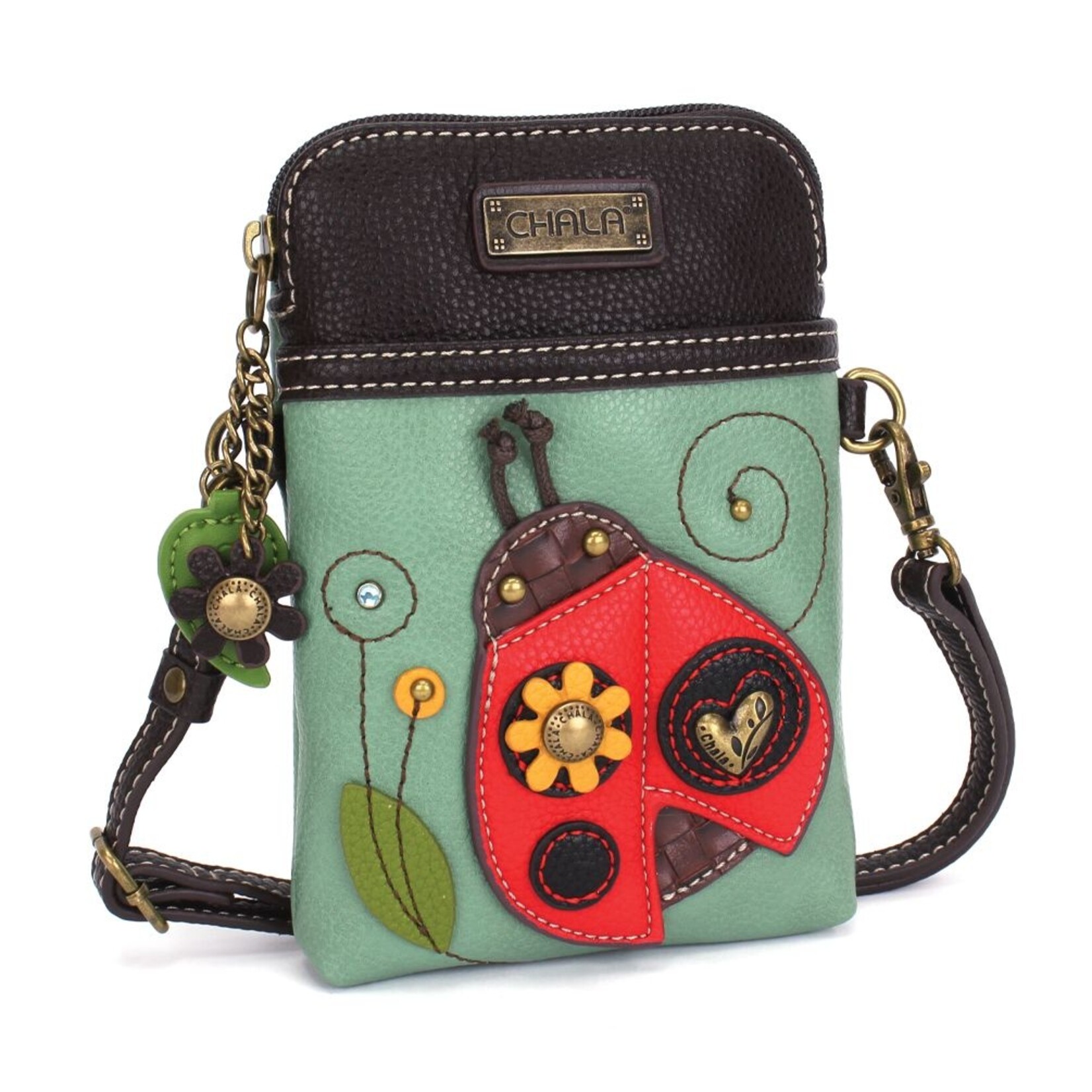 Chala Cell Phone Crossbody - Ladybug