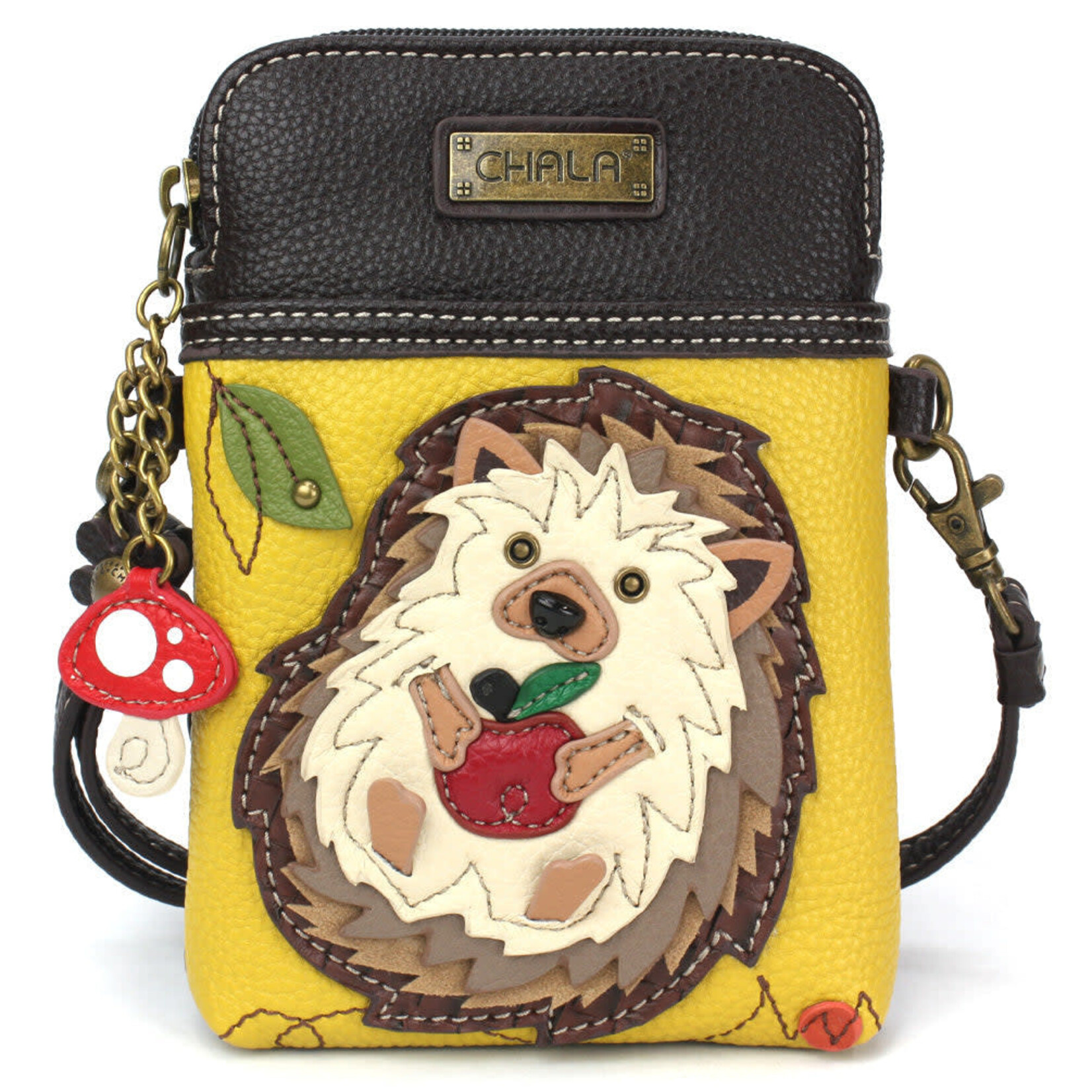 Chala Cell Phone Crossbody - Hedgehog A