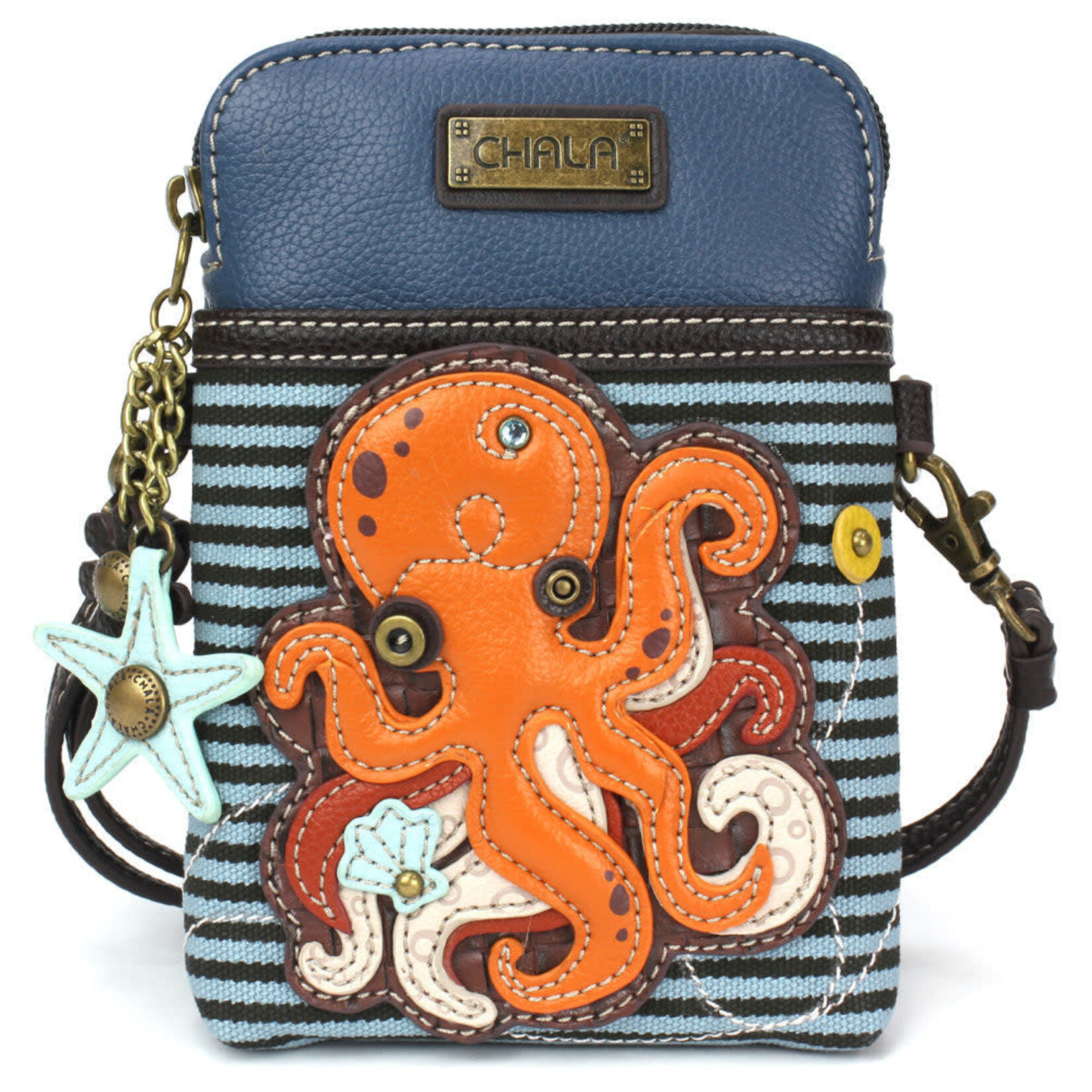 Chala Cell Phone Crossbody - Octopus A