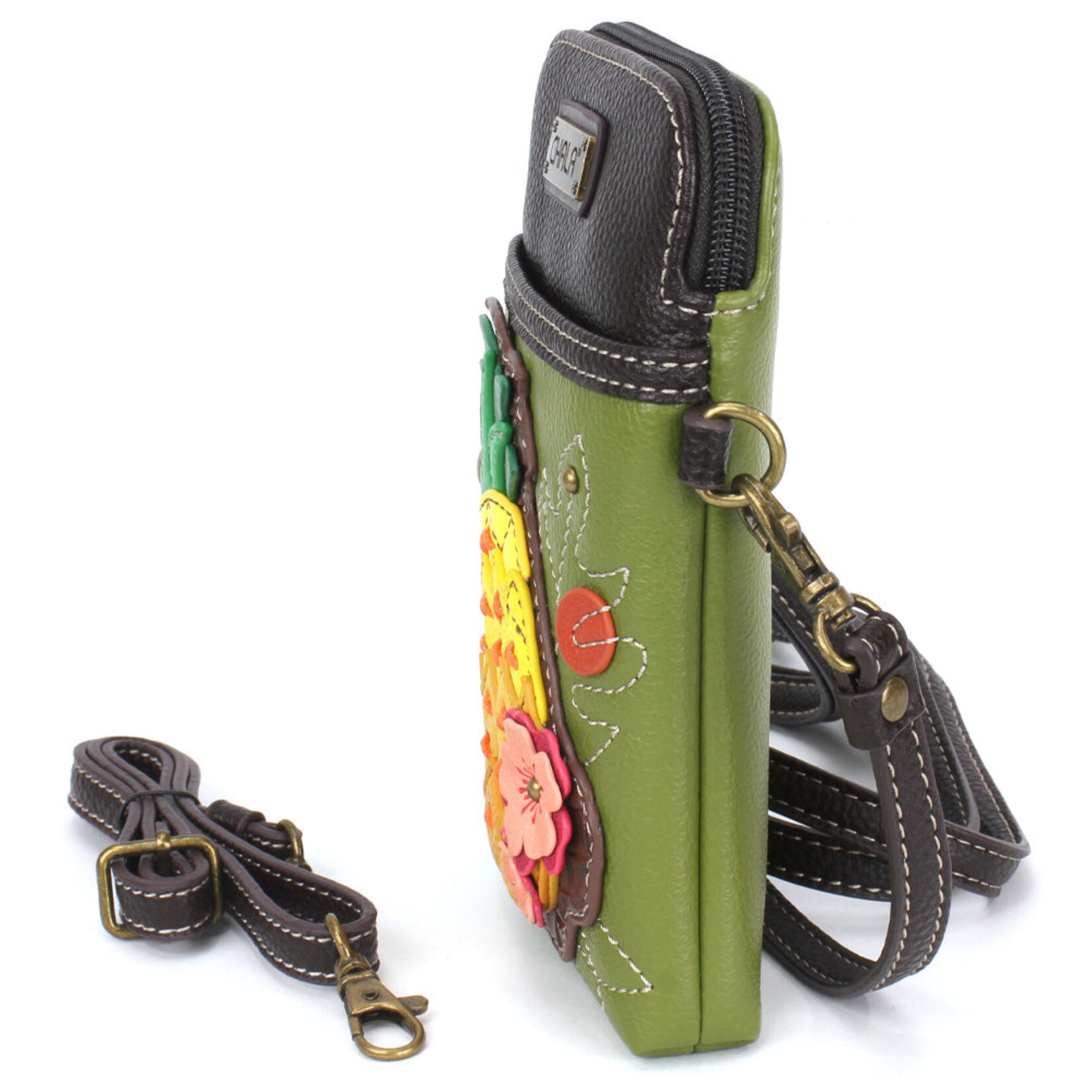 Chala Cell Phone Crossbody - Pineapple