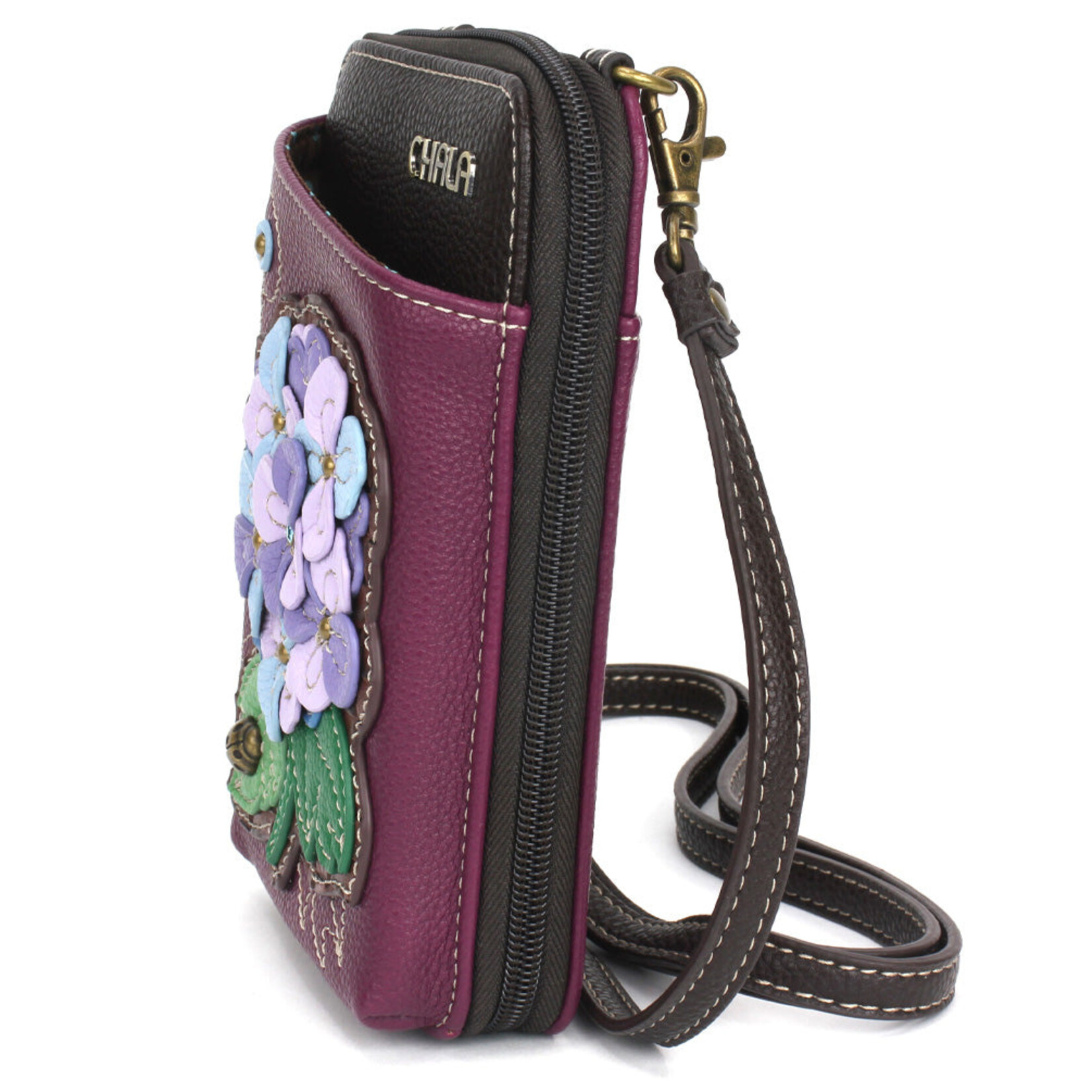 Chala Wallet Crossbody - Hydrangea