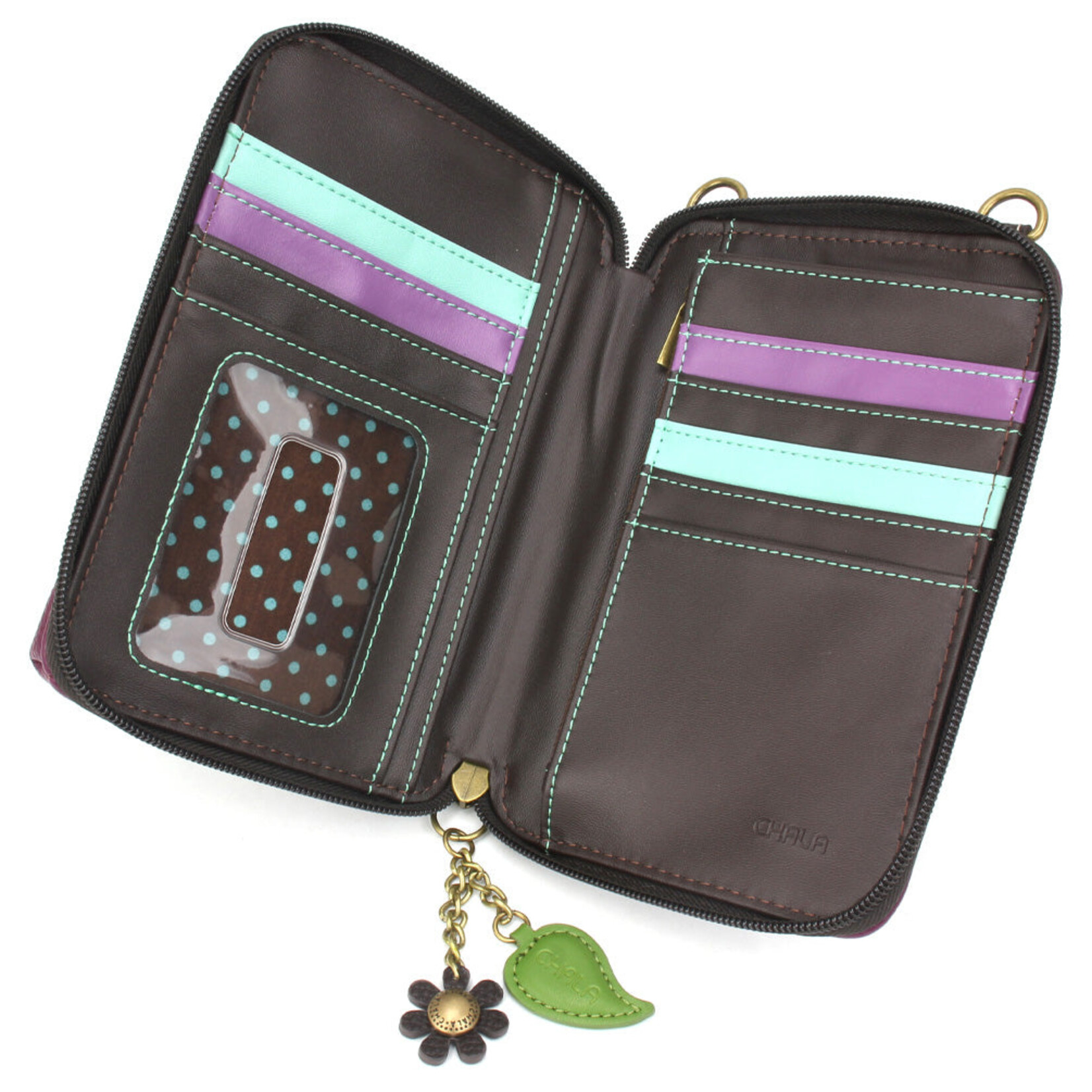 Chala Wallet Crossbody - Hydrangea