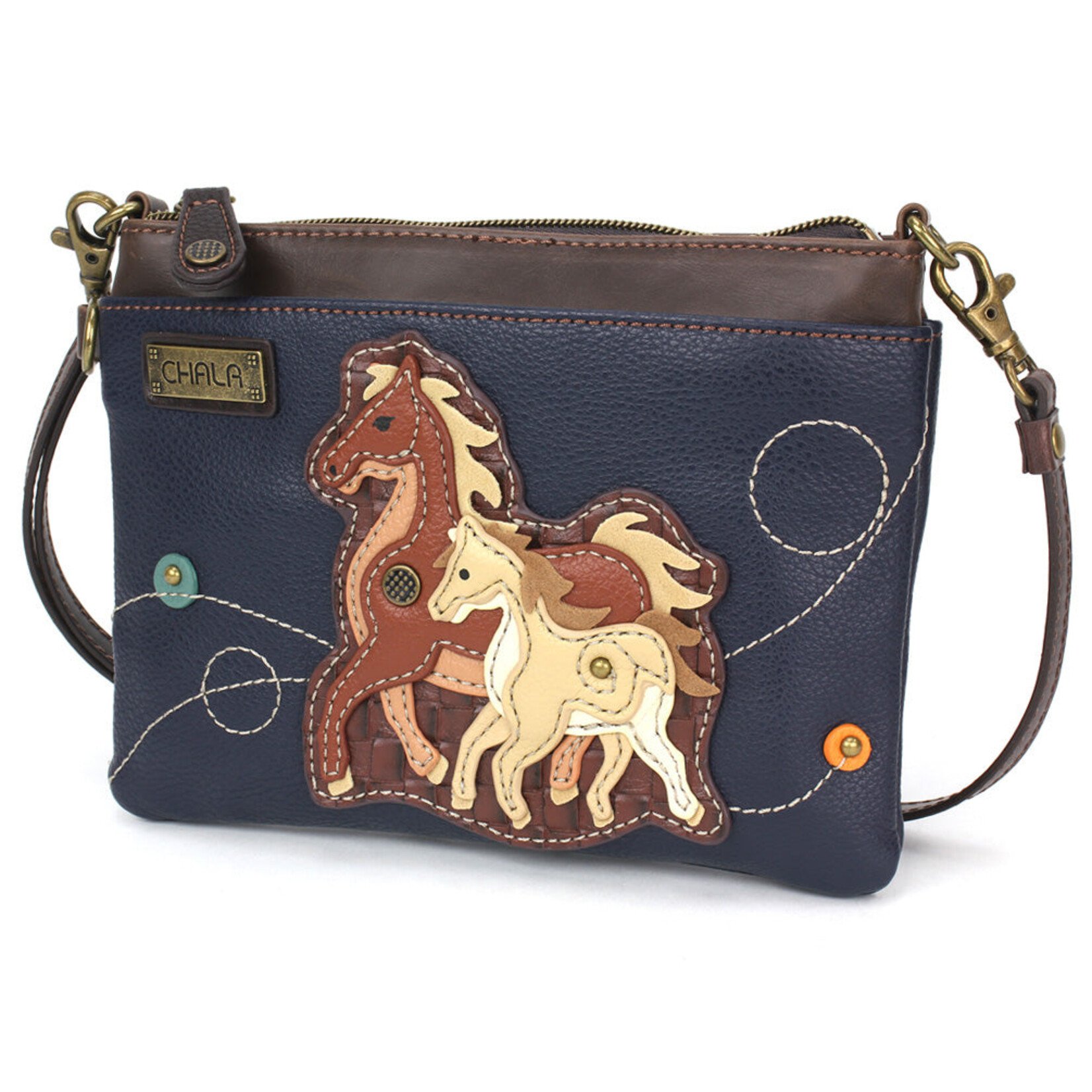 Chala Mini Crossbody Horse Family