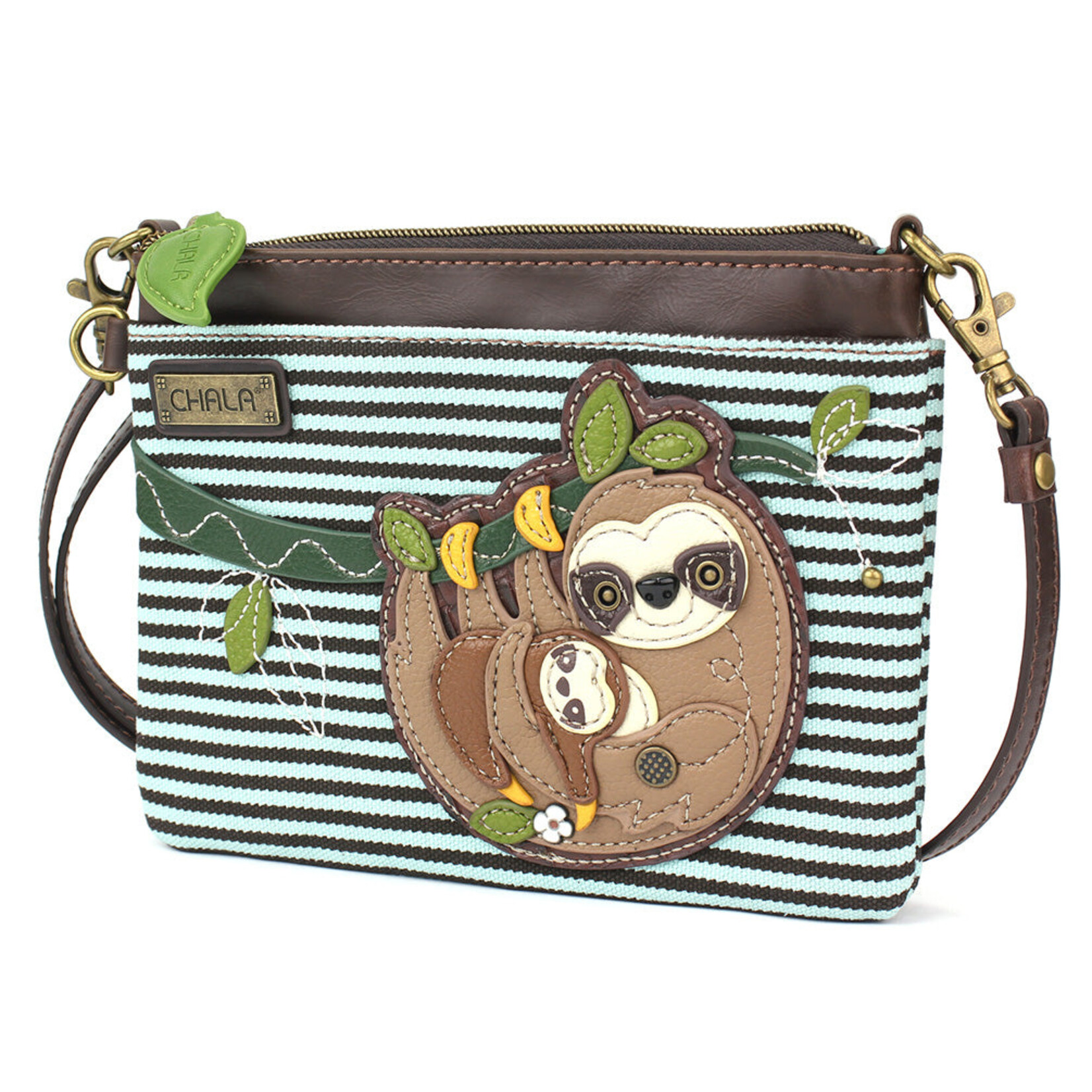 Chala Mini Crossbody Sloth Family
