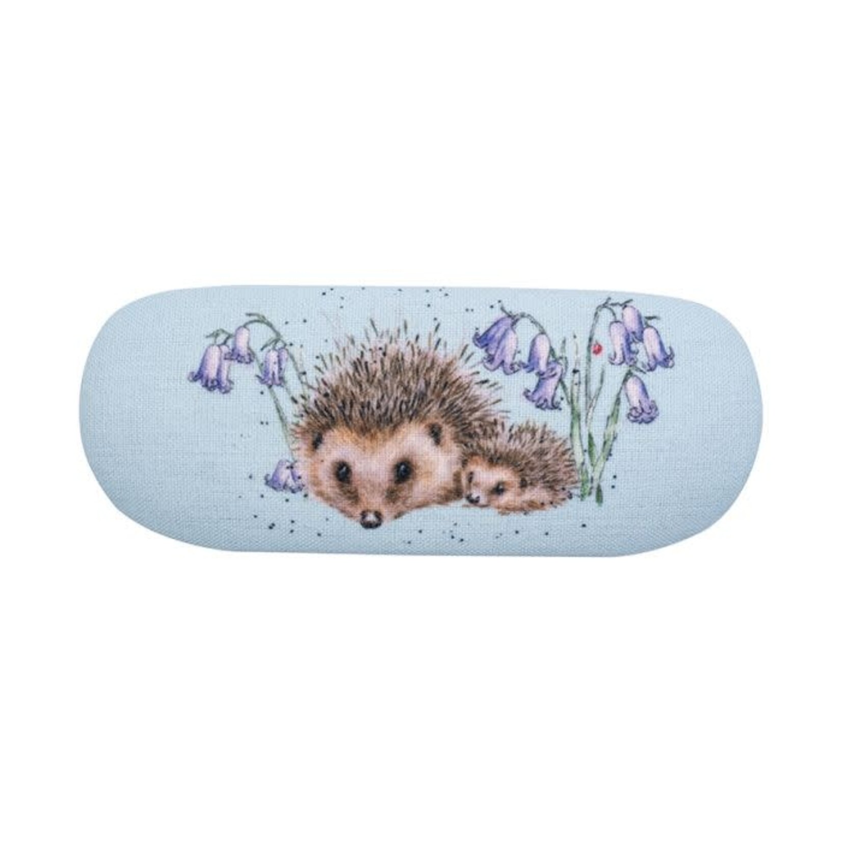 Wrendale Designs GLC010 - Eyeglass Case - Love and Hedgehugs