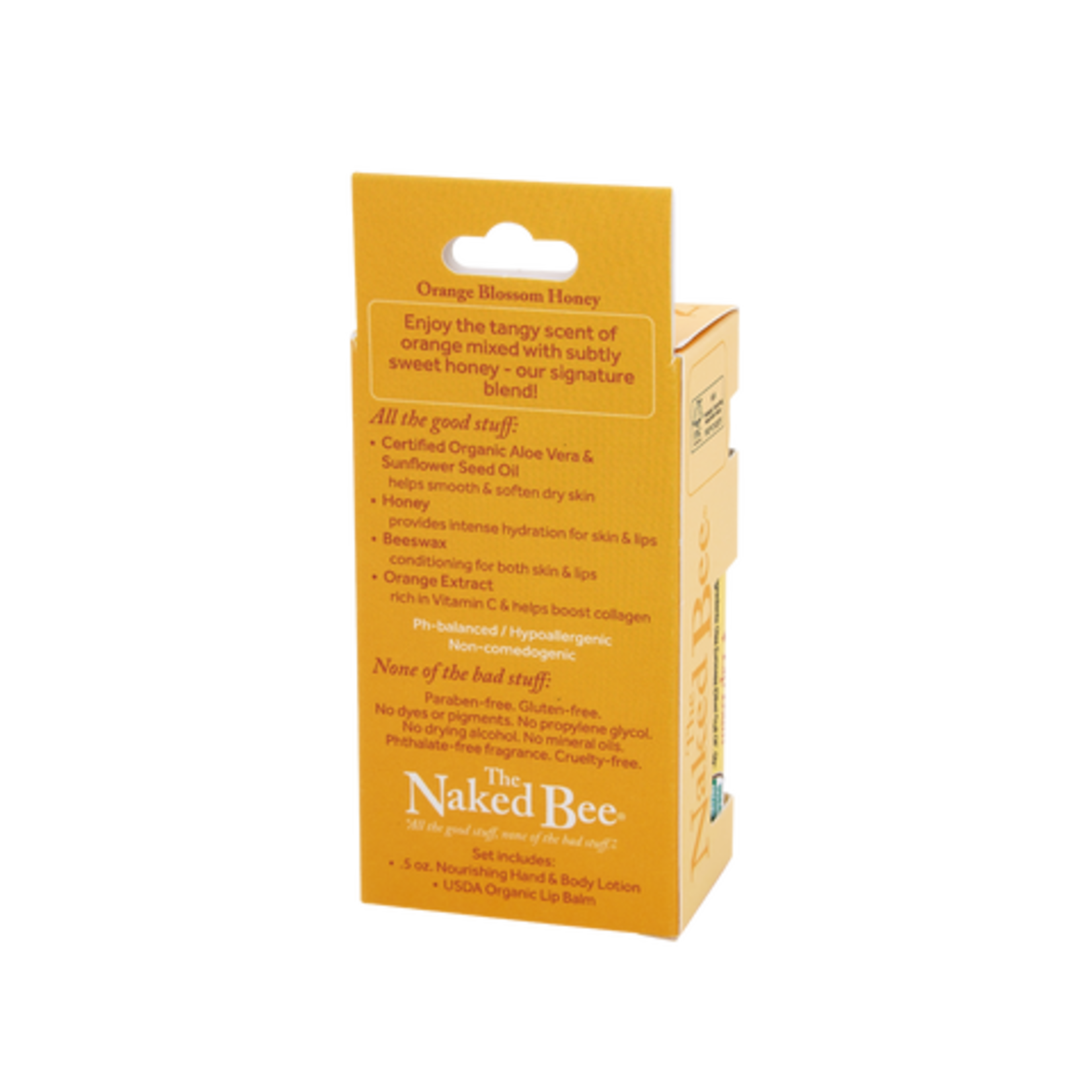 The Naked Bee Contemporary Pocket Pack - Orange Blossom Honey