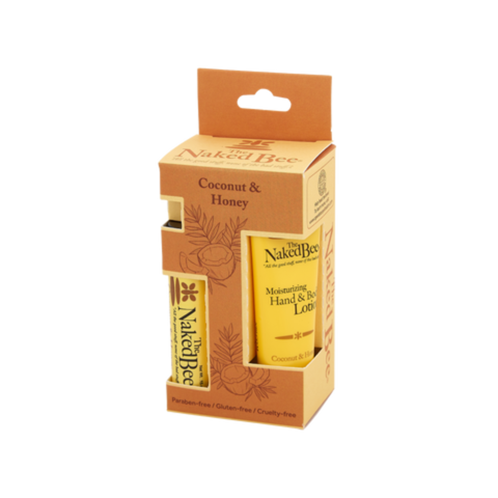 The Naked Bee Contemporary Pocket Pack - Coconut & Honey