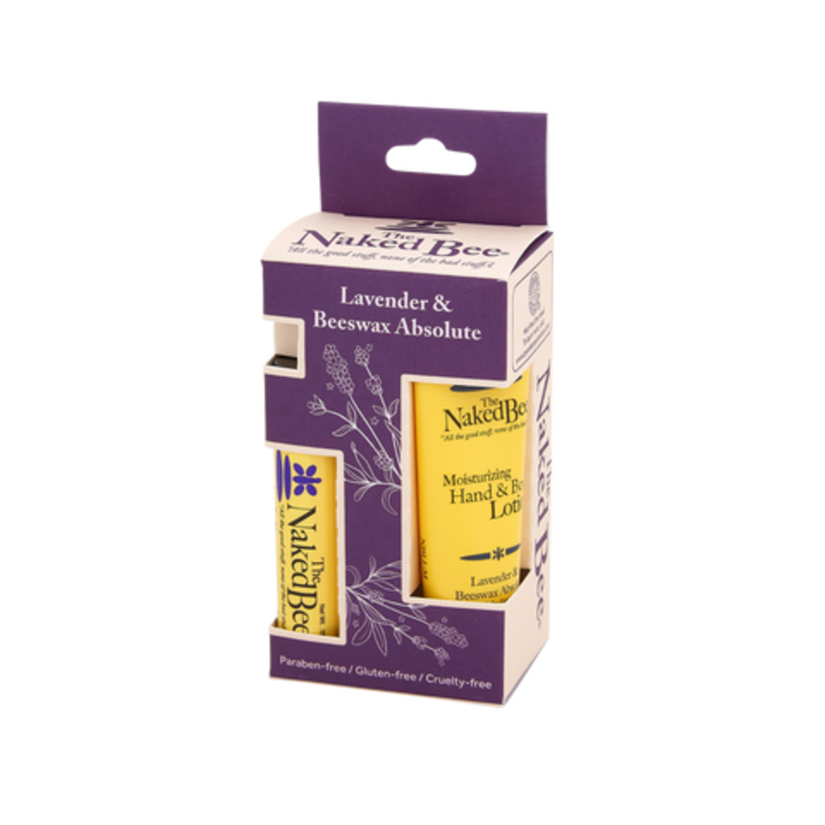 The Naked Bee Contemporary Pocket Pack - Lavender & Beeswax Absolute