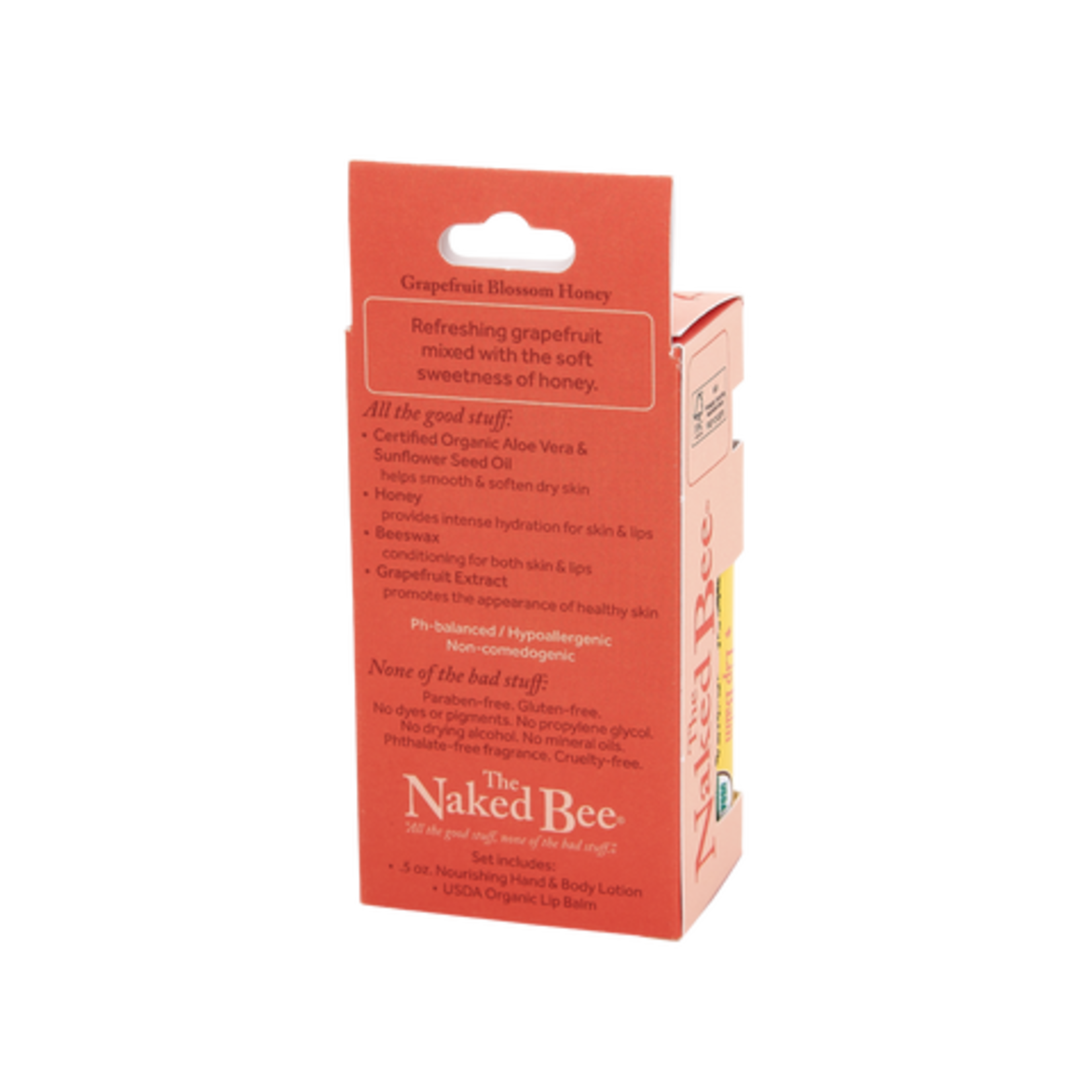 The Naked Bee Contemporary Pocket Pack - Grapefruit Blossom Honey