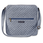Bella Taylor Large Crossbody - Blue Chambray