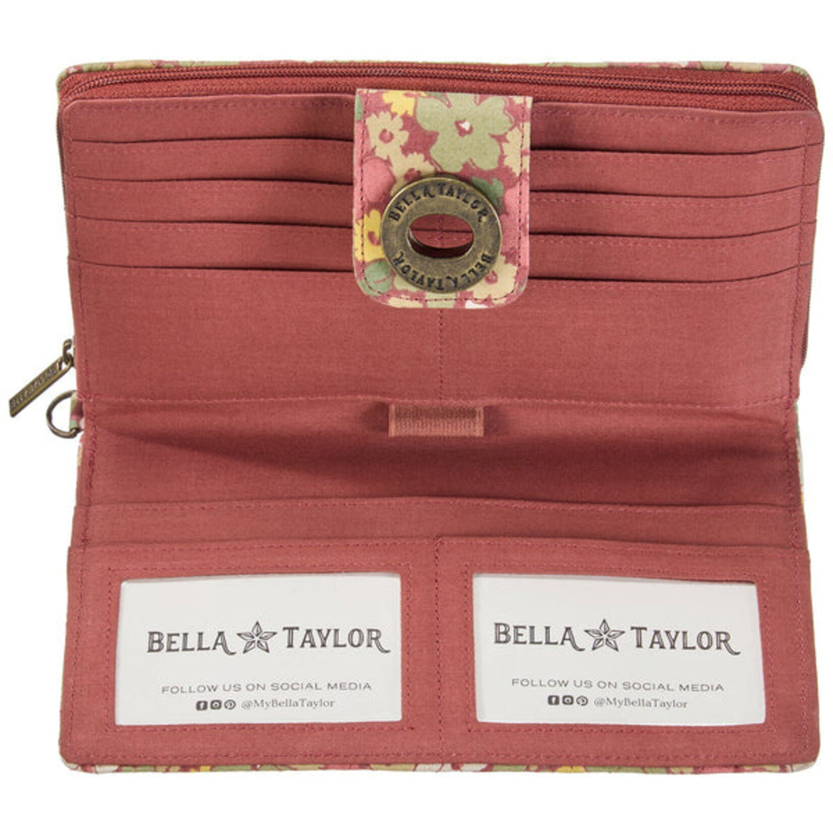 Bella Taylor RFID Cash System Wallet - Autumn Garden