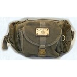 Triple Tree Canvas 3900 Green Canvas Waist Bag