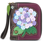 Chala Zip Around Wallet - Hydrangea