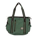 Triple Tree Canvas 3946 Sage Green Canvas Purse