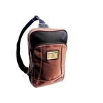 Triple Tree Canvas 4028 Cocoa Brown/Black Trim Canvas Sling 12"