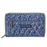 Bella Taylor RFID Wrist Strap Wallet - Navy Floral