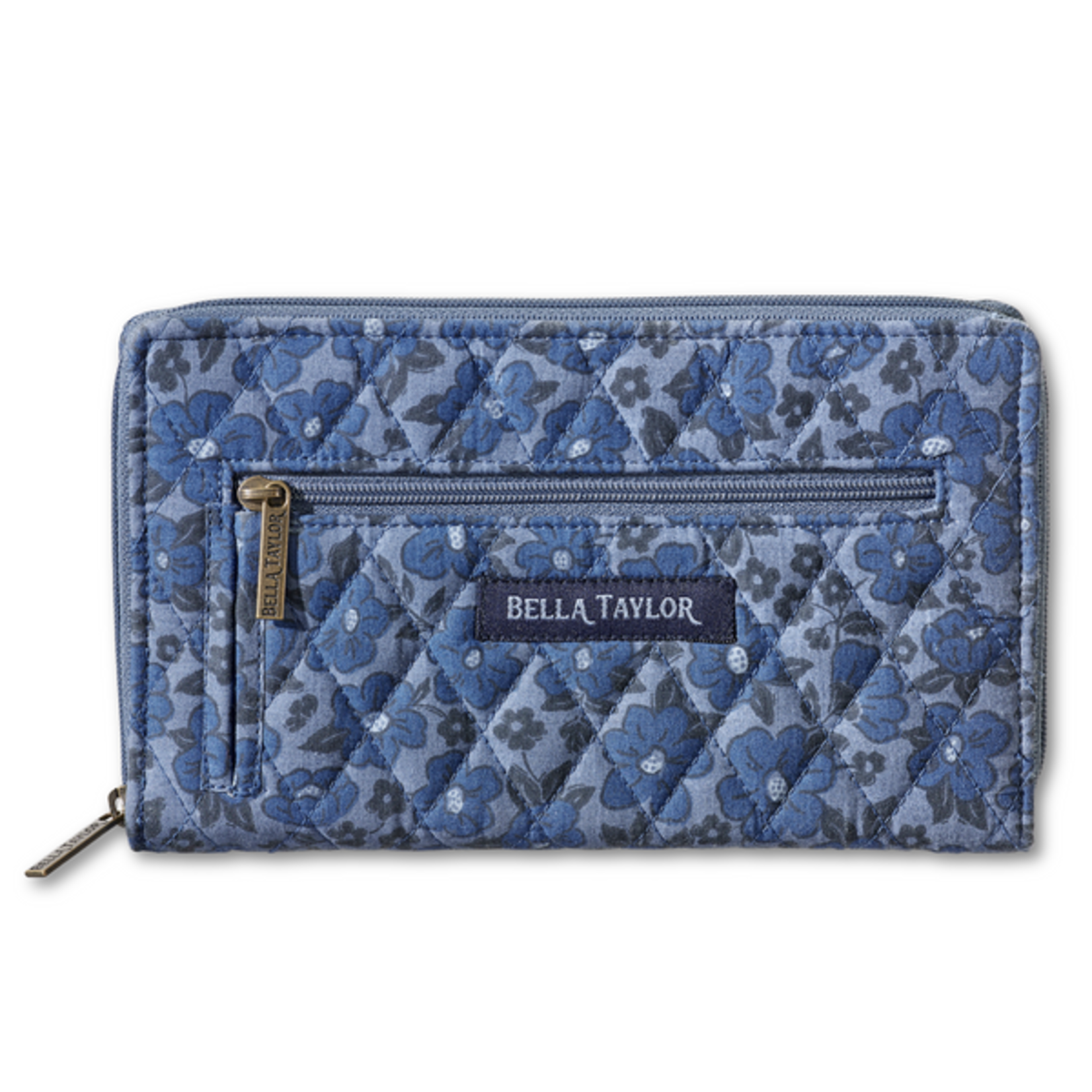 Bella Taylor RFID Wrist Strap Wallet - Navy Floral