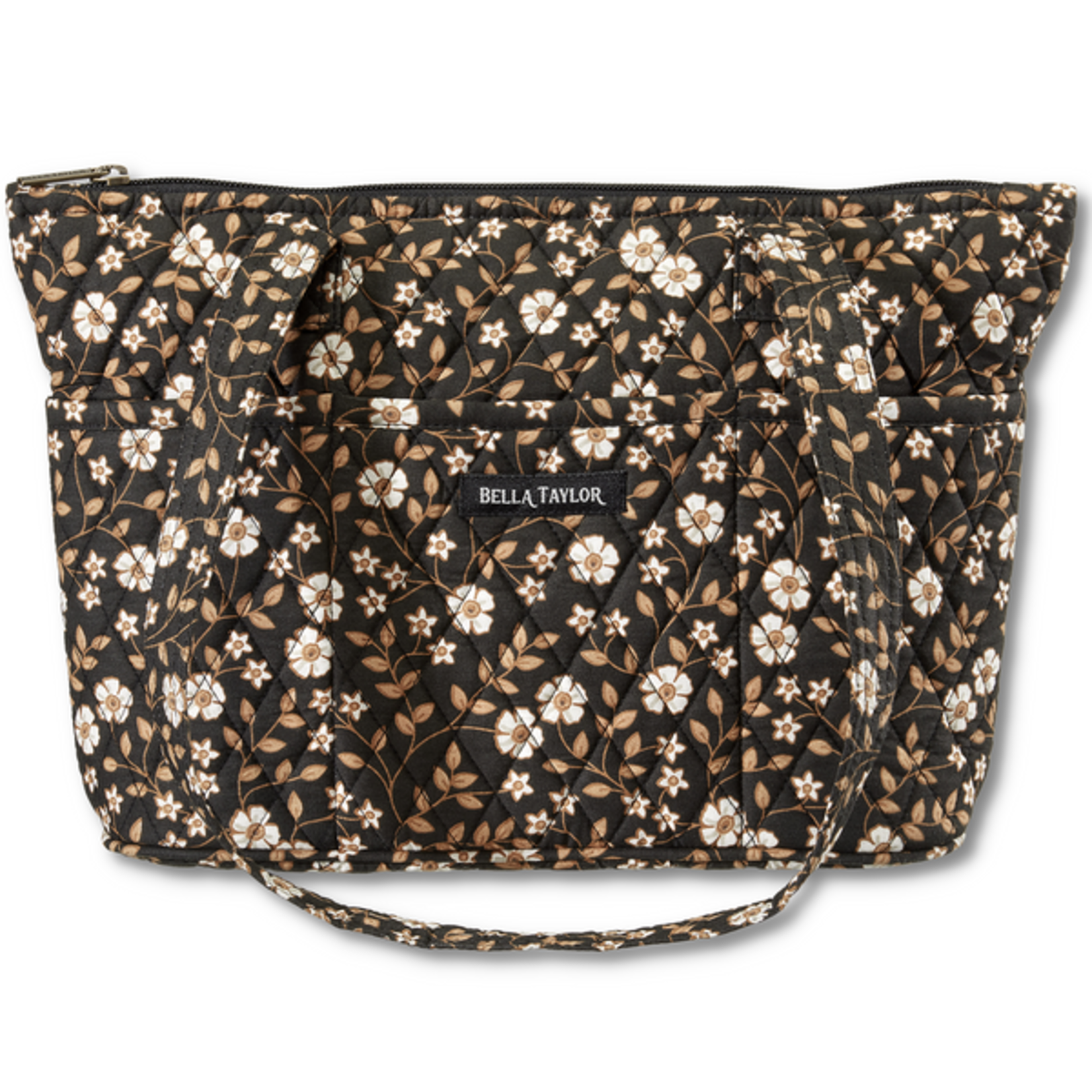 Bella Taylor Small Shoulder Tote - Vintage Vine Midnight