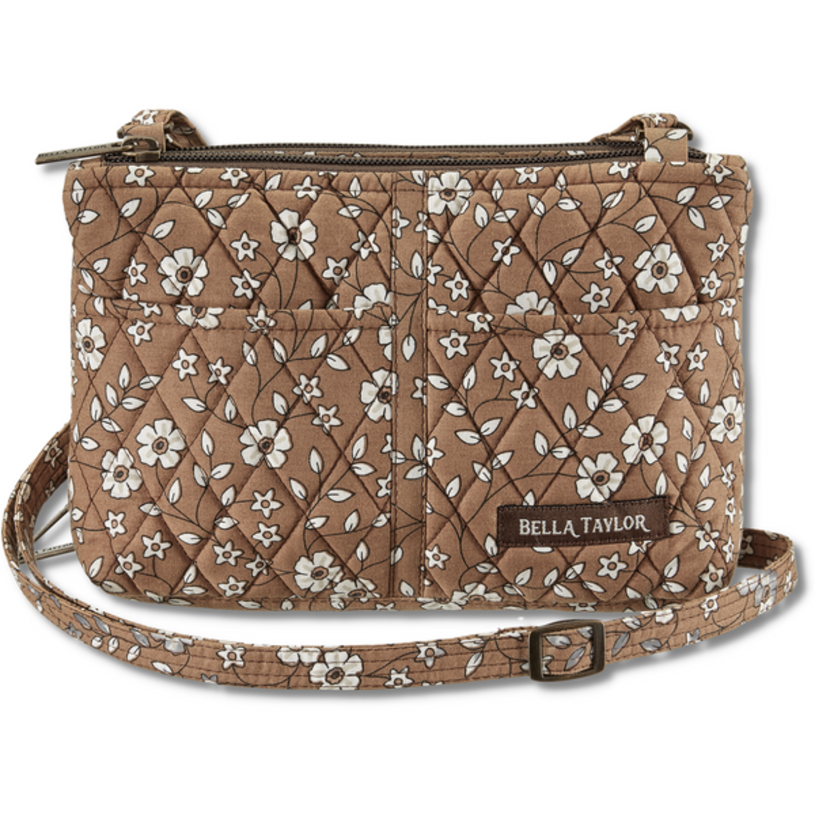 Bella Taylor Essentials Wallet Crossbody - Vintage Vine Brown