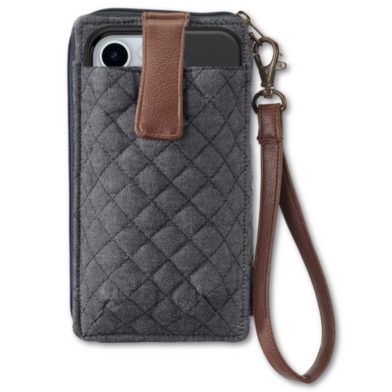Bella Taylor RFID Cell Phone Wristlet - Dark Denim