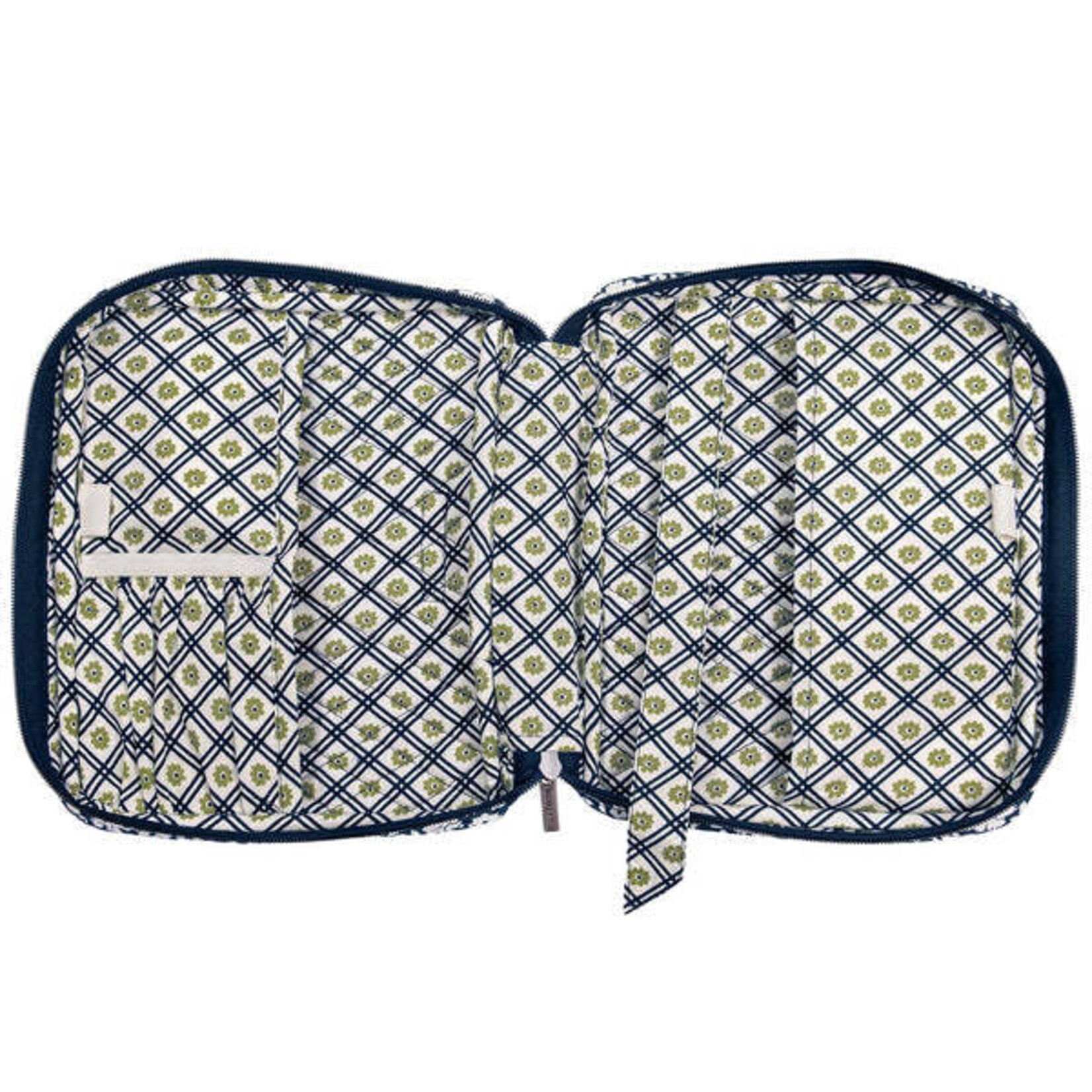 Bella Taylor Bible Cover - Bicolor Floral Navy